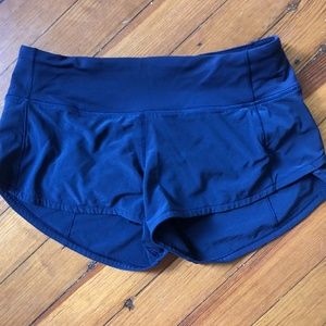 Lululemon navy shorts size 0